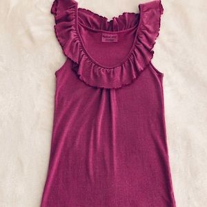 Michael Stars ruffle top